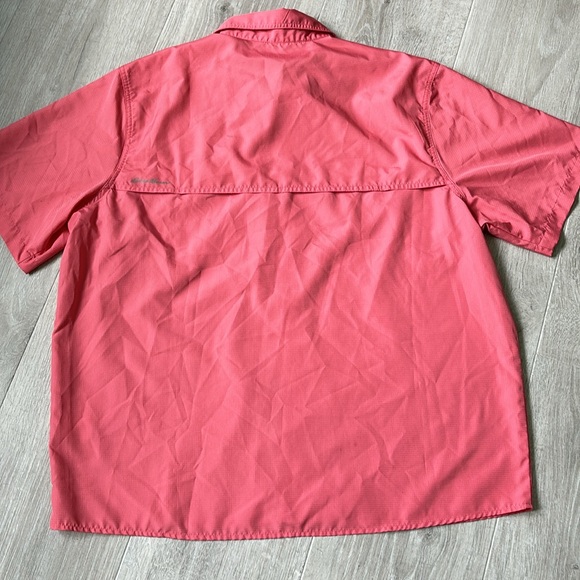 Eddie Bauer Mens Woven Tech Fishing Shirt Short Sleeve size XXL - Picture 4 of 5